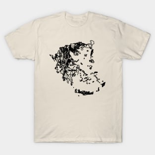 Rock Climbing Greece Rock Climber Rock Climber Gifts T-Shirt